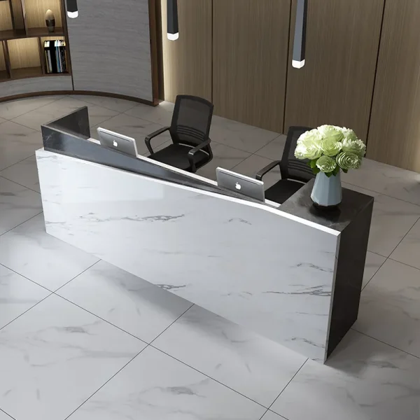 میز پذیرش طرح سنگ مدل k106
